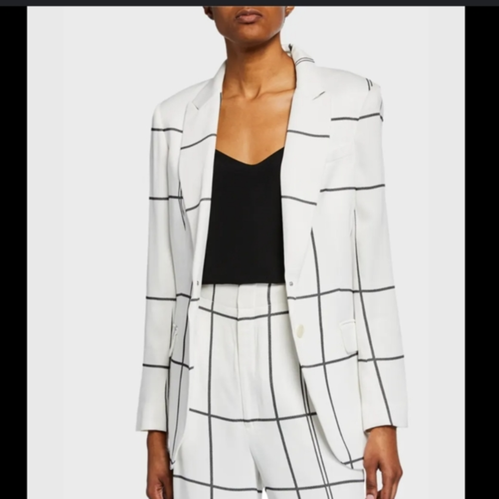 NWT Equipment Boyfriend Blazer Jacket size 8‎